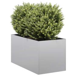 Jardini&egrave;re 40x80x40 cm acier galvanis&eacute;
