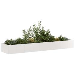 Jardini&egrave;re 360x80x40 cm acier inoxydable