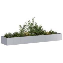 Jardini&egrave;re 360x80x40 cm acier galvanis&eacute;