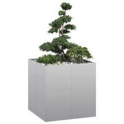 Jardini&egrave;re 80x80x80 cm acier galvanis&eacute;