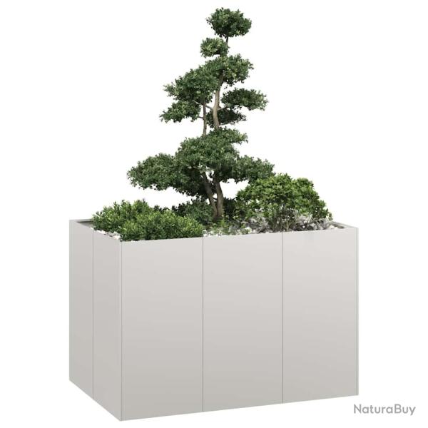 Jardini�re 120x80x80 cm acier inoxydable