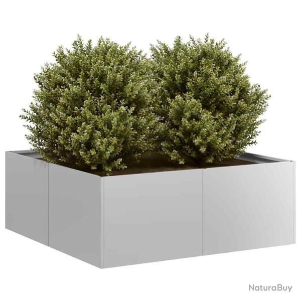 Jardini�re 80x80x30 cm acier galvanis�