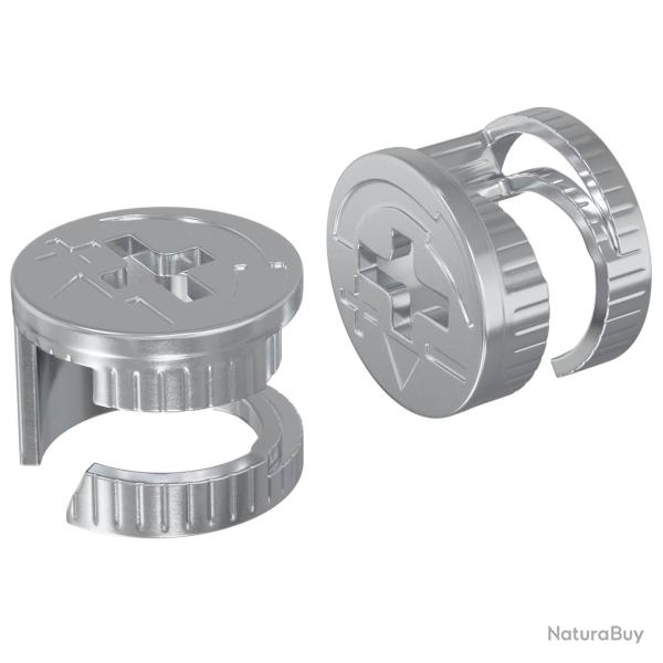 �crous � Verrou � Came 2 pcs Argent� 15 x 11,5 mm M�t??