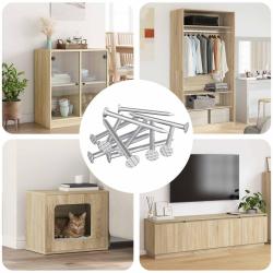 Clous pour Bois 100000 pcs Argent&eacute; M&eacute;t??