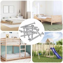 Vis pour meubles 1400 pcs Argent&eacute; Acier