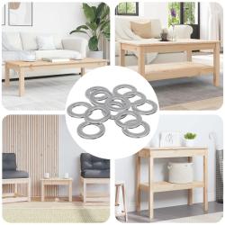 Rondelles 52941 pcs Argent&eacute; Fer