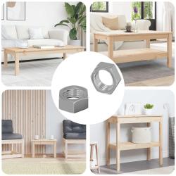 &Eacute;crou Hexagonal 2 pcs Argent&eacute; M6 M&eacute;t??