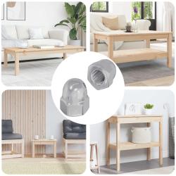 Noix hexagonale Acorn 2 pcs Argent&eacute; m8 M&eacute;t??