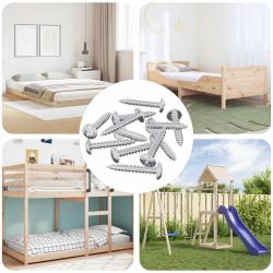 Clou auto-perceur 9231 pcs Zinc&eacute; Acier