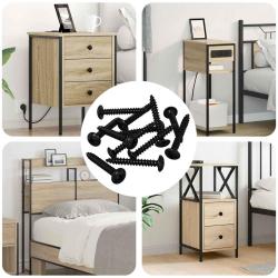 Clou de Taraudage 8219 pcs Noir Acier