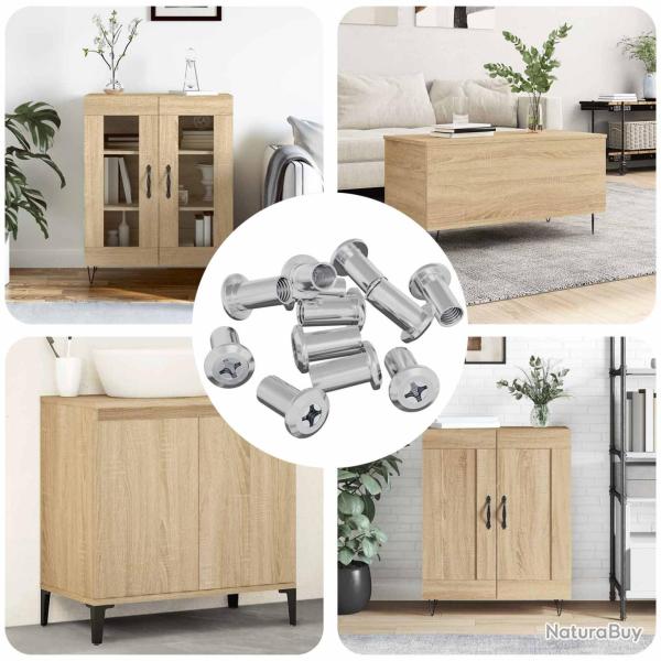 Ecrou de verrouillage 2857 pcs Nickel Acier