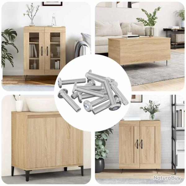 Vis de verrou Uni 2647 pcs Argent� Acier