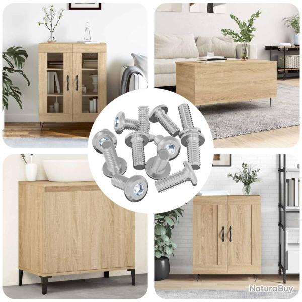 Vis � T�te Bloqu�e 3600 pcs Argent� Acier