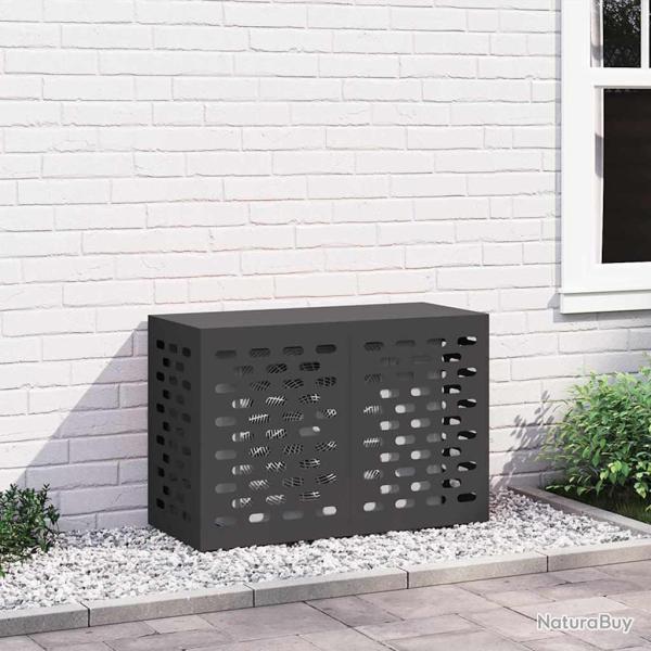 Housse de climatiseur Noir 90 x 40 x 60 cm