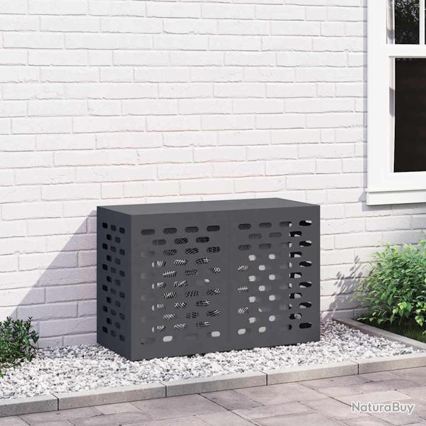 Housse de climatiseur Anthracite 90 x 40 x 60 cm