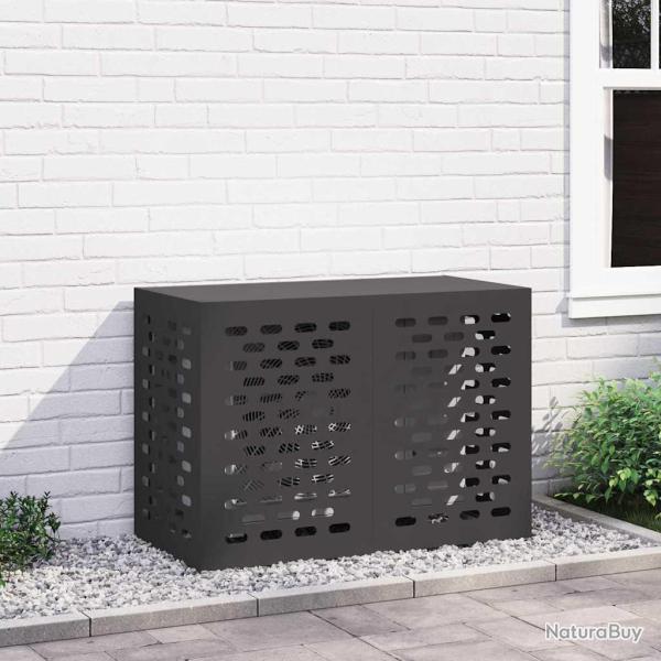 Housse de climatiseur Noir 100 x 50 x 70 cm