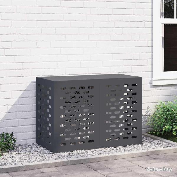 Housse de climatiseur Anthracite 100 x 50 x 70 cm