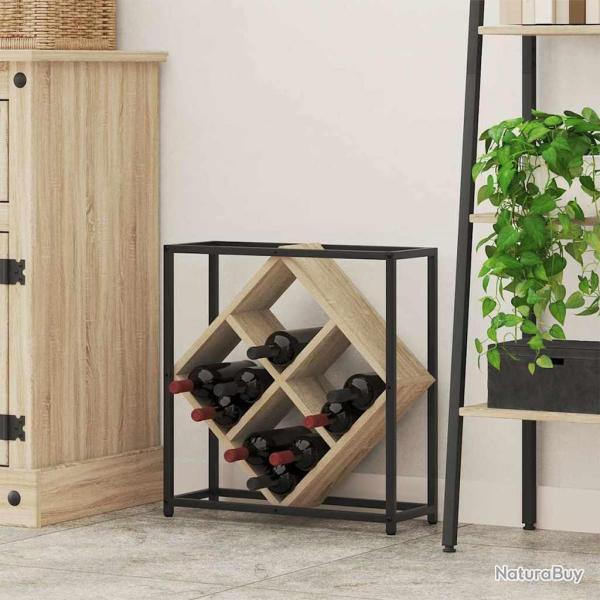 �tag�re � vin 16 bouteilles Bois d'ing�nierie Ch�ne