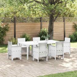 Table de Blanc 200 x 100 x 73 cm polyrotin