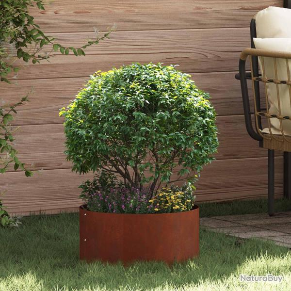 Anneau de jardini�re Rouill� 40 x 40 x 20 cm Acier patin�