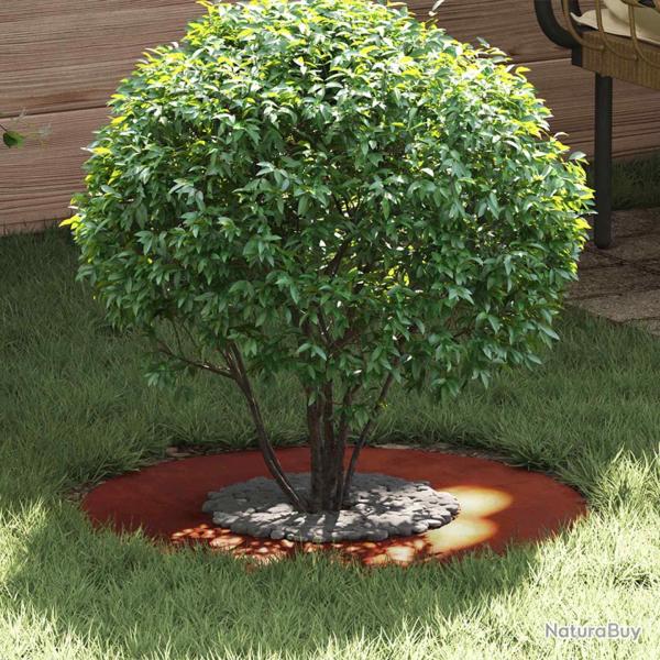 adapt� pour anneau d'arbre plat Rouill� �30/60 cm