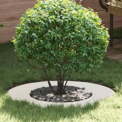 adapt&eacute; pour anneau d'arbre plat Blanc &Oslash;40 / 70 cm Acier