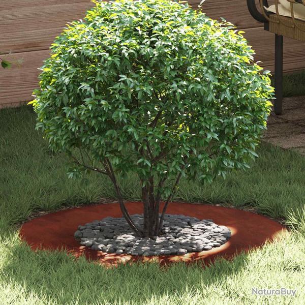 adapt� pour anneau d'arbre plat Rouill� �40/70 cm