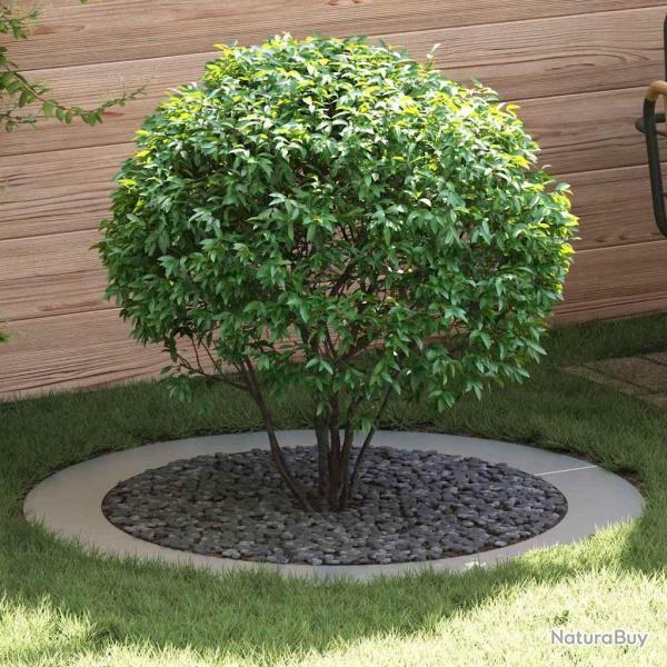 adapt� pour anneaux d'arbre plats 5 pc Argent �90/120 cm