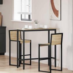 table Ch&ecirc;ne 100 x 40 x 100,5 cm