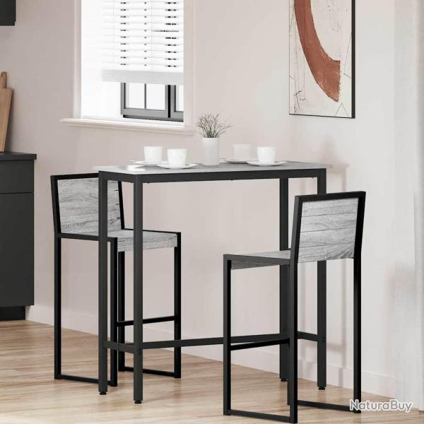 table Gris 100 x 40 x 100,5 cm