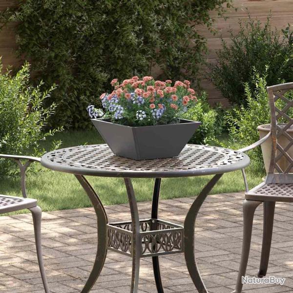 Cache-pot de Noir 35 x 35 x 15 cm Acier lamin� � froid