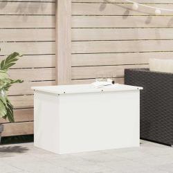 Coffre de rangement de Acier 80 x 50,5 x 50 cm 220 Blanc