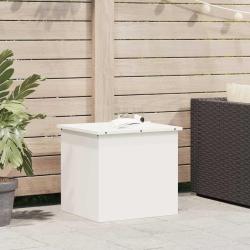 Coffre de rangement de Acier 55 x 50,5 x 50 cm 220 Blanc