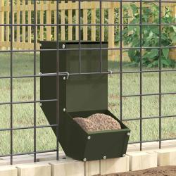 Distributeur pour lapins Vert olive 12,5 x 26 x 28,5 cm