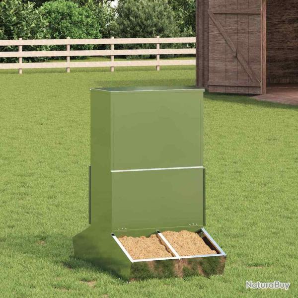 Distributeur de porcs Argent 82 x 51 x 91,5 cm Acier galvanis�