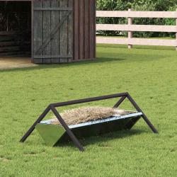 Trough d'alimentation pour le b&eacute;tail Argent 111 x 76 x 38 cm