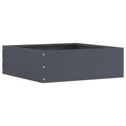 Bordure de Pelouse Anthracite 40 x 40 x 13 cm Acier
