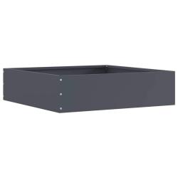 Bordure de Pelouse Anthracite 50 x 50 x 13 cm Acier