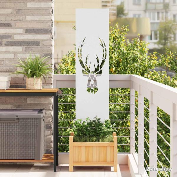 �cran de confidentialit� de Blanc 32 x 140 cm