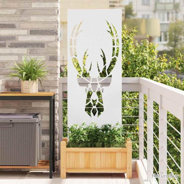 �cran de confidentialit� de Blanc 50 x 140 cm