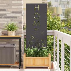 &Eacute;cran de confidentialit&eacute; de Fretwork Noir 50 x 140 cm