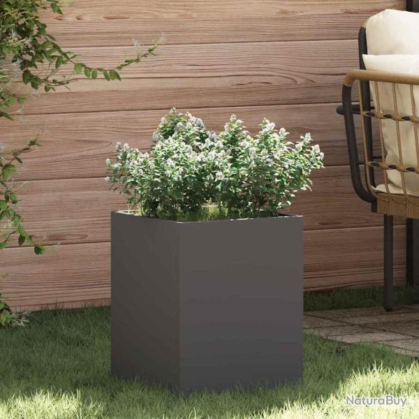 Cache-pot de Noir 32 x 32 x 40 cm Acier lamin� � froid