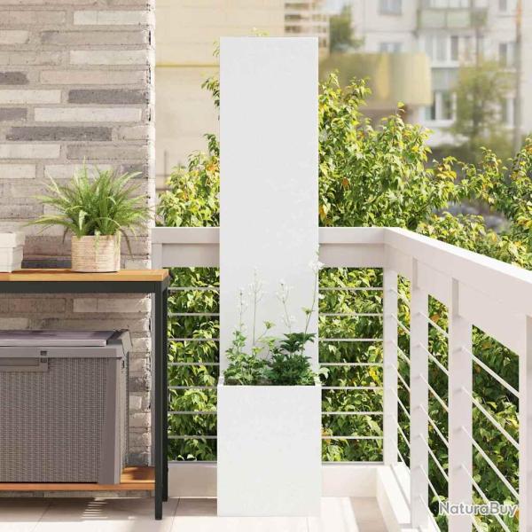 �cran de confidentialit� de Fretwork Blanc 32 x 150 cm