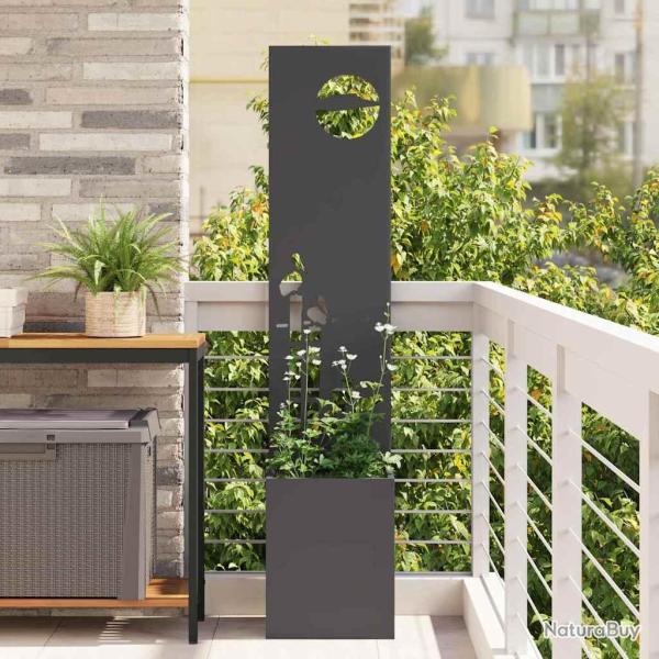 �cran de confidentialit� de Fretwork Noir 32 x 150 cm