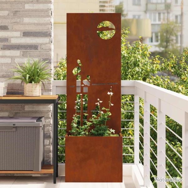 �cran de confidentialit� de Rouill� 50 x 32 x 150 cm