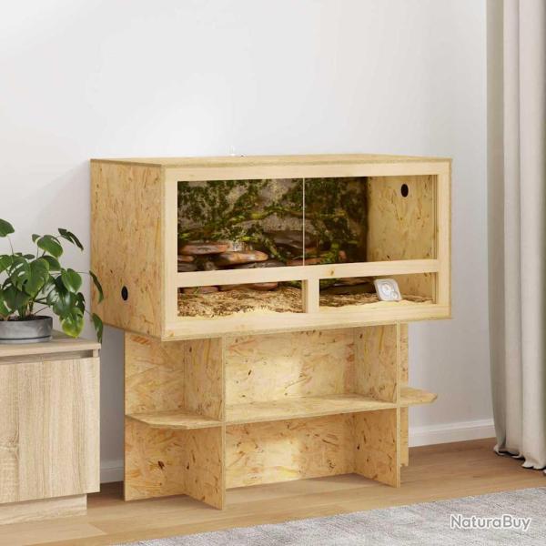 Base de Terrarium Marron 100 x 50 x 50 cm OSB