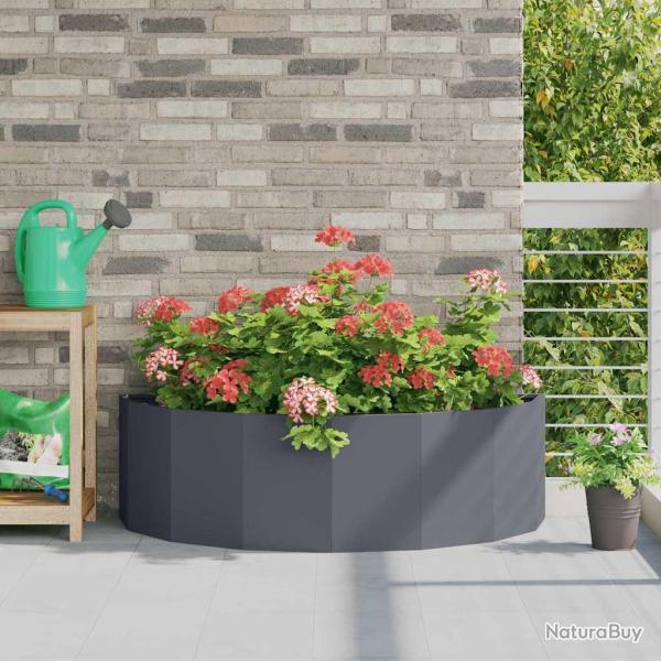 Jardini�re Anthracite 120 x 60 x 35 cm Acier