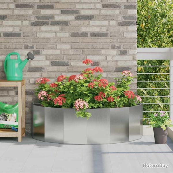 Jardini�re Argent 120 x 60 x 35 cm Acier galvanis�