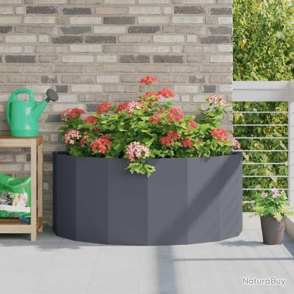 Jardini�re Anthracite 120 x 60 x 50 cm Acier