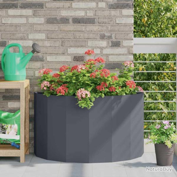 Jardini�re Anthracite 90 x 45 x 50 cm Acier